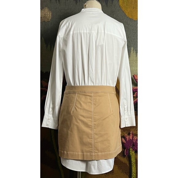 Veronica Beard Jennings Khaki Dress 8 - Picture 12 of 16